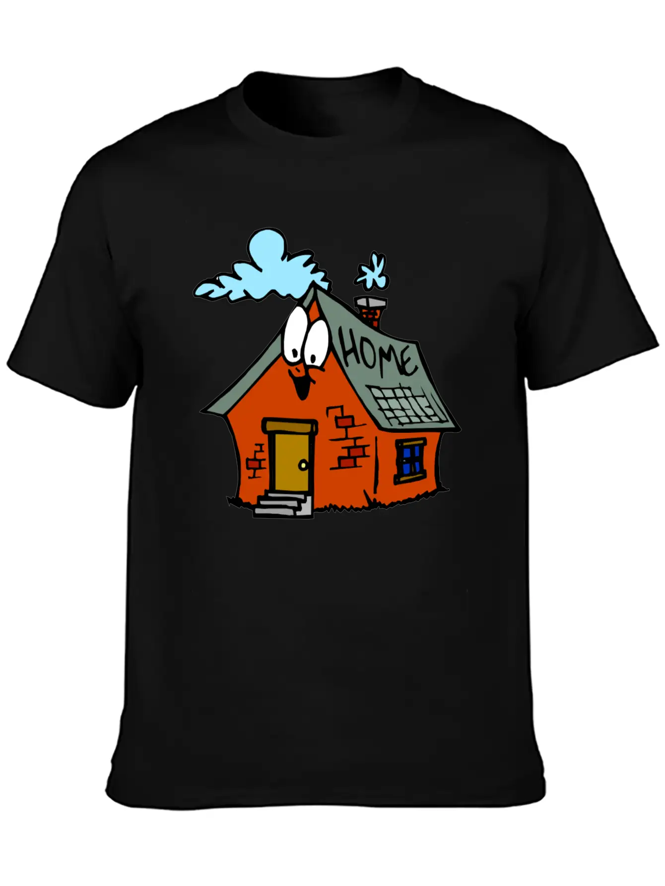 Cartoon Toy House Classic Cotton Tee – Unisex Comfort For Any Season