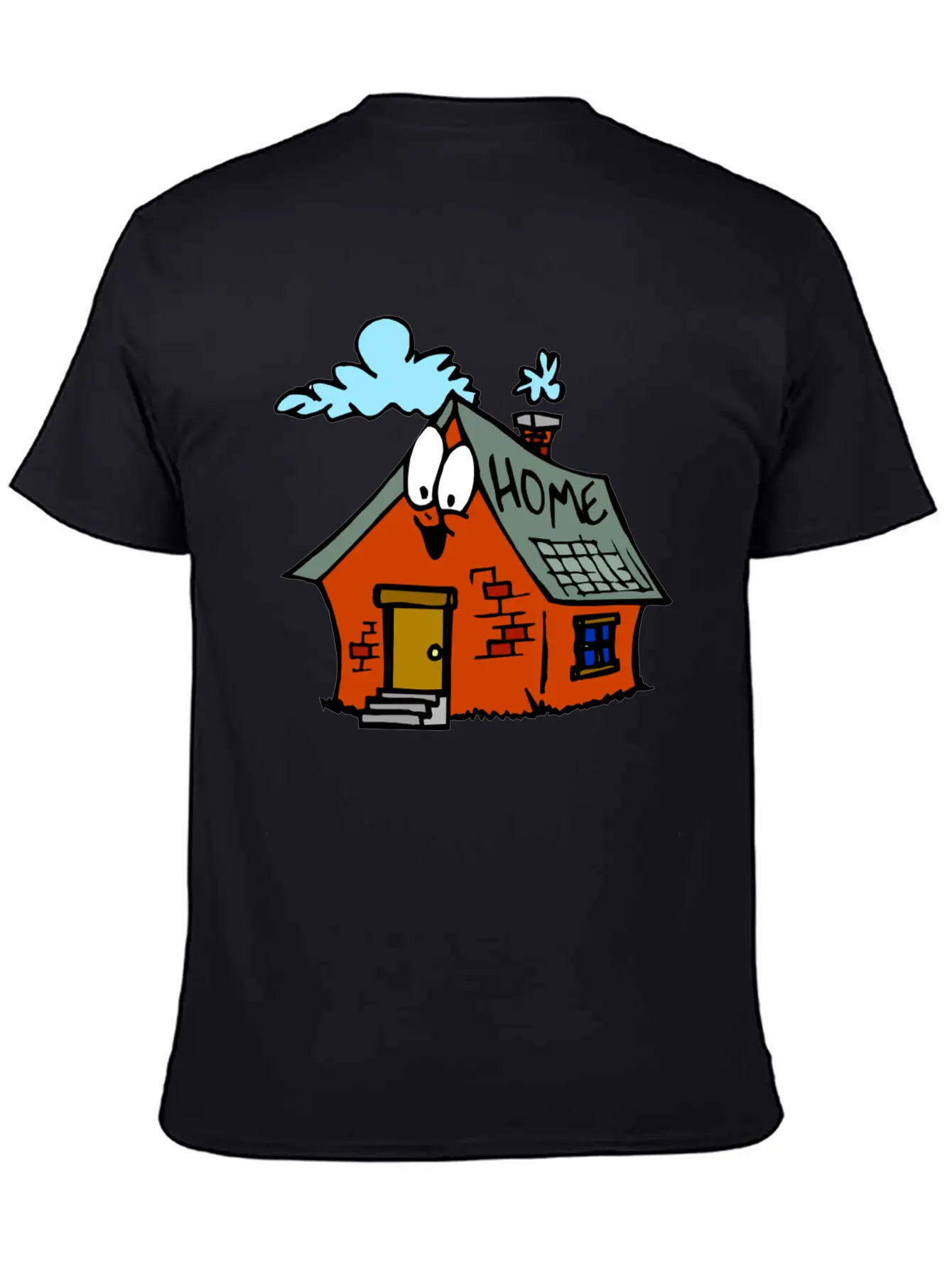 Cartoon Toy House Classic Cotton Tee – Unisex Comfort For Any Season
