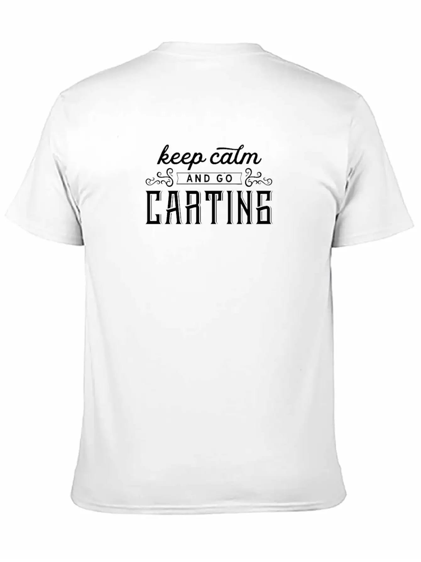 Carts Cart Driver Race Cart Team Carting Go Cart Essential Cotton Tee For Daily Outfits – Unisex Style