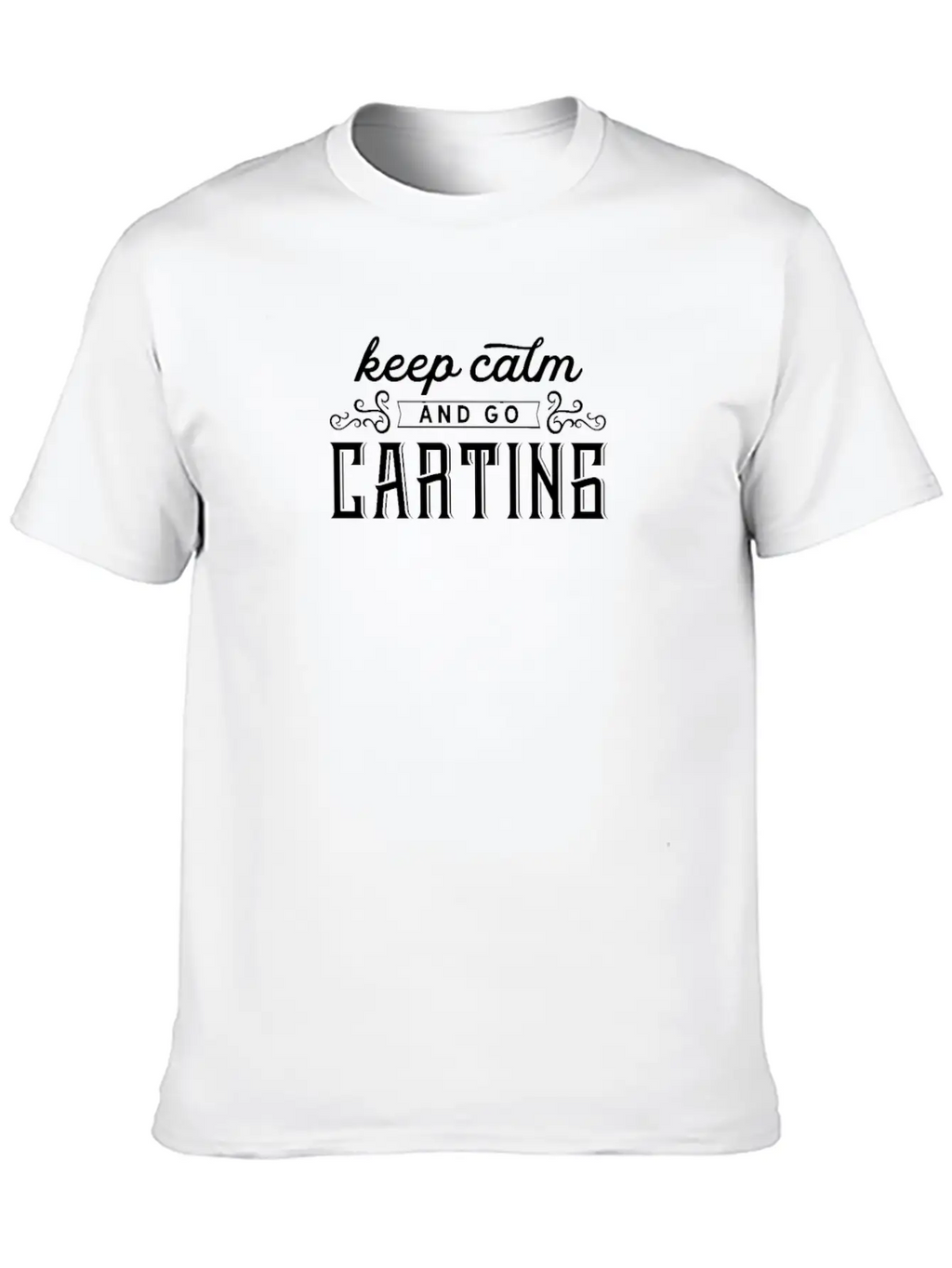 Carts Cart Driver Race Cart Team Carting Go Cart Essential Cotton Tee For Daily Outfits – Unisex Style