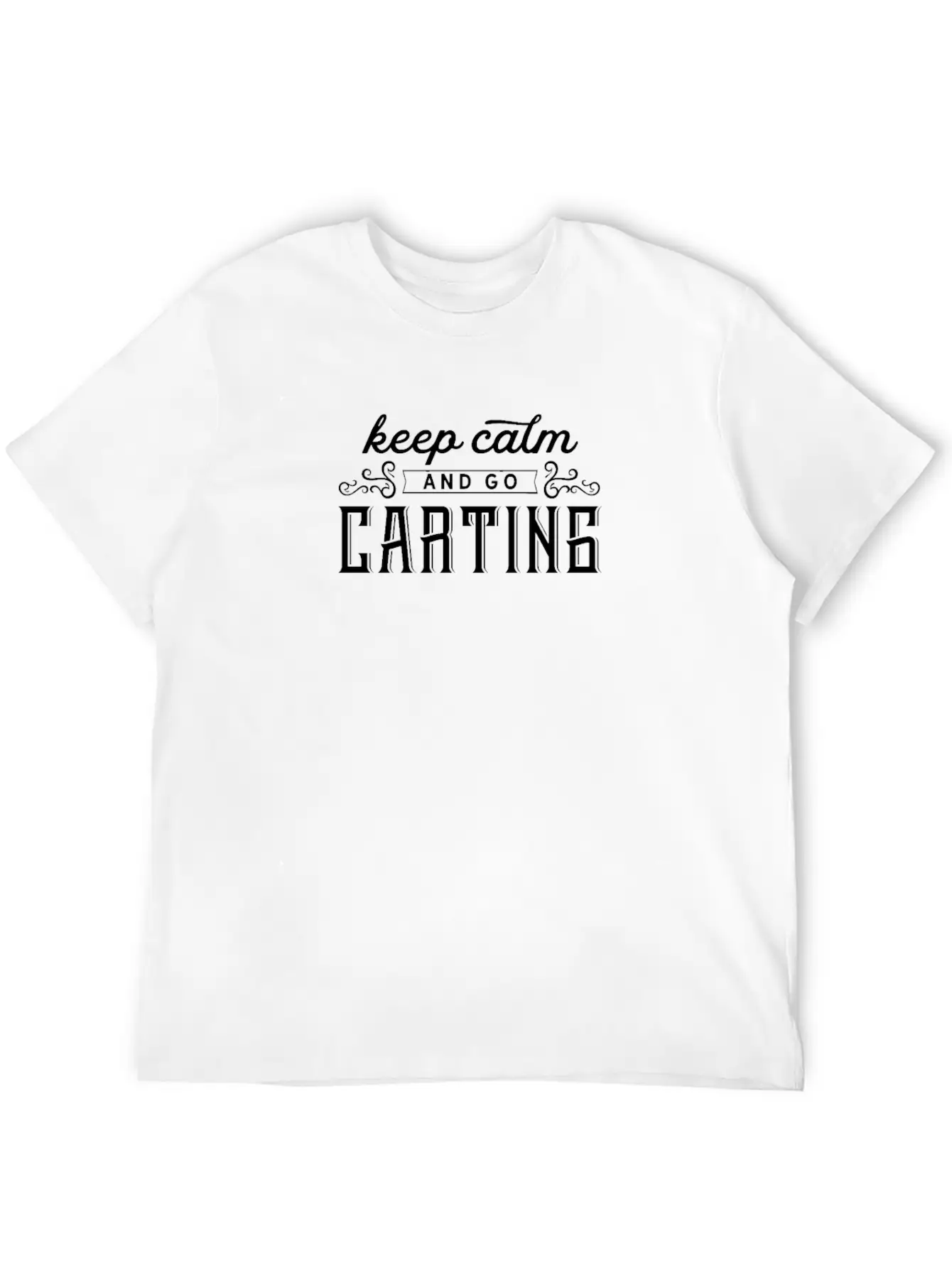 Carts Cart Driver Race Cart Team Carting Go Cart Essential Cotton Tee For Daily Outfits – Unisex Style