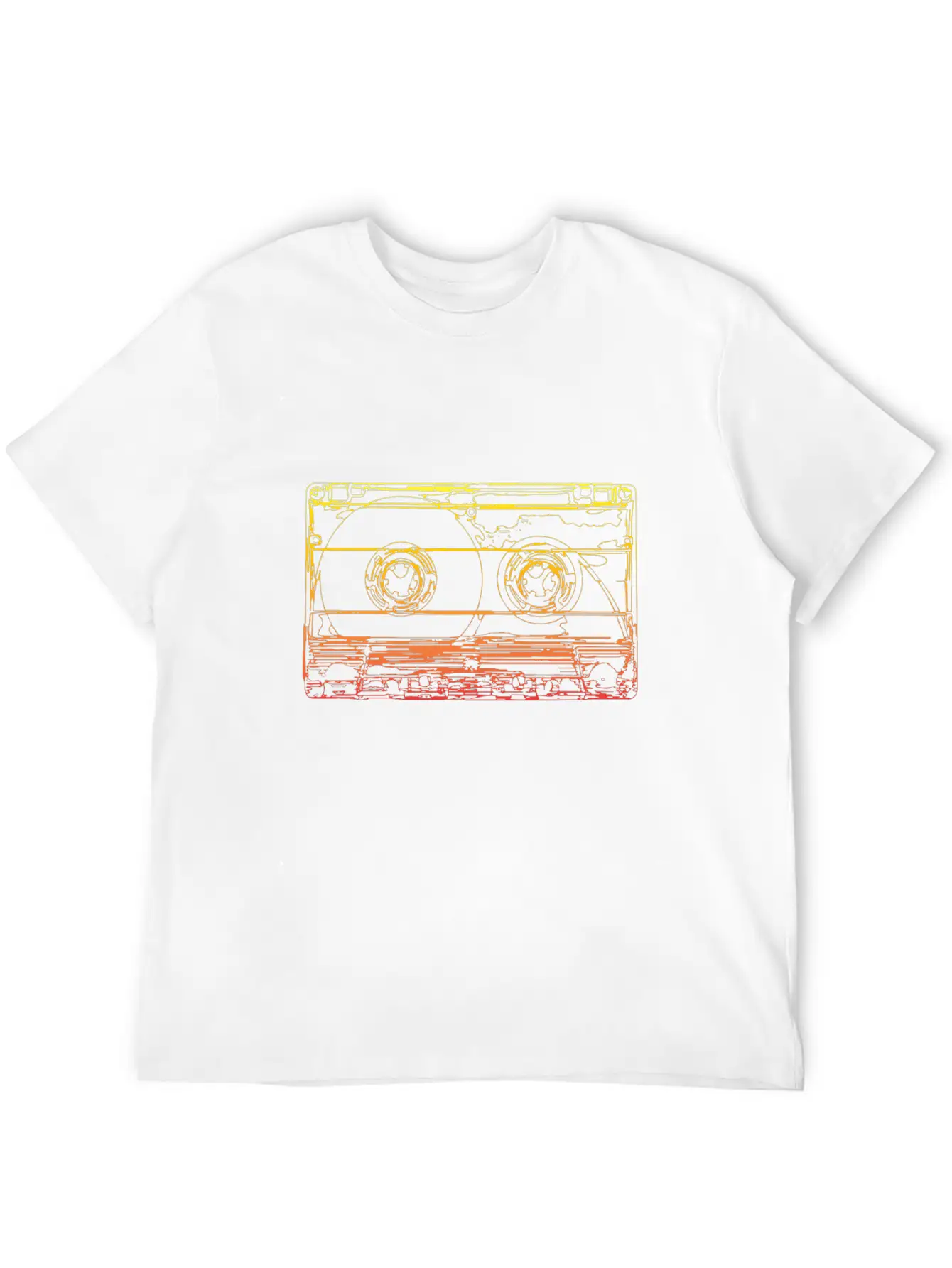 Cassette Tape Timeless Short Sleeve Tee – Comfy And Minimalist Design