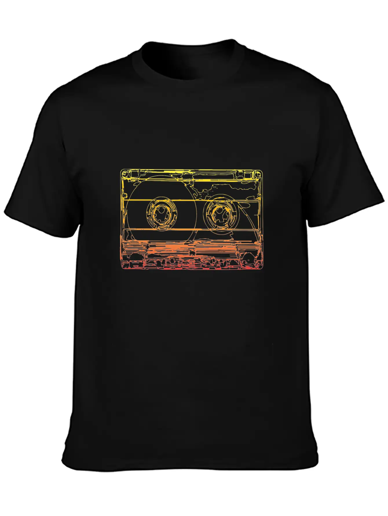 Cassette Tape Timeless Short Sleeve Tee – Comfy And Minimalist Design