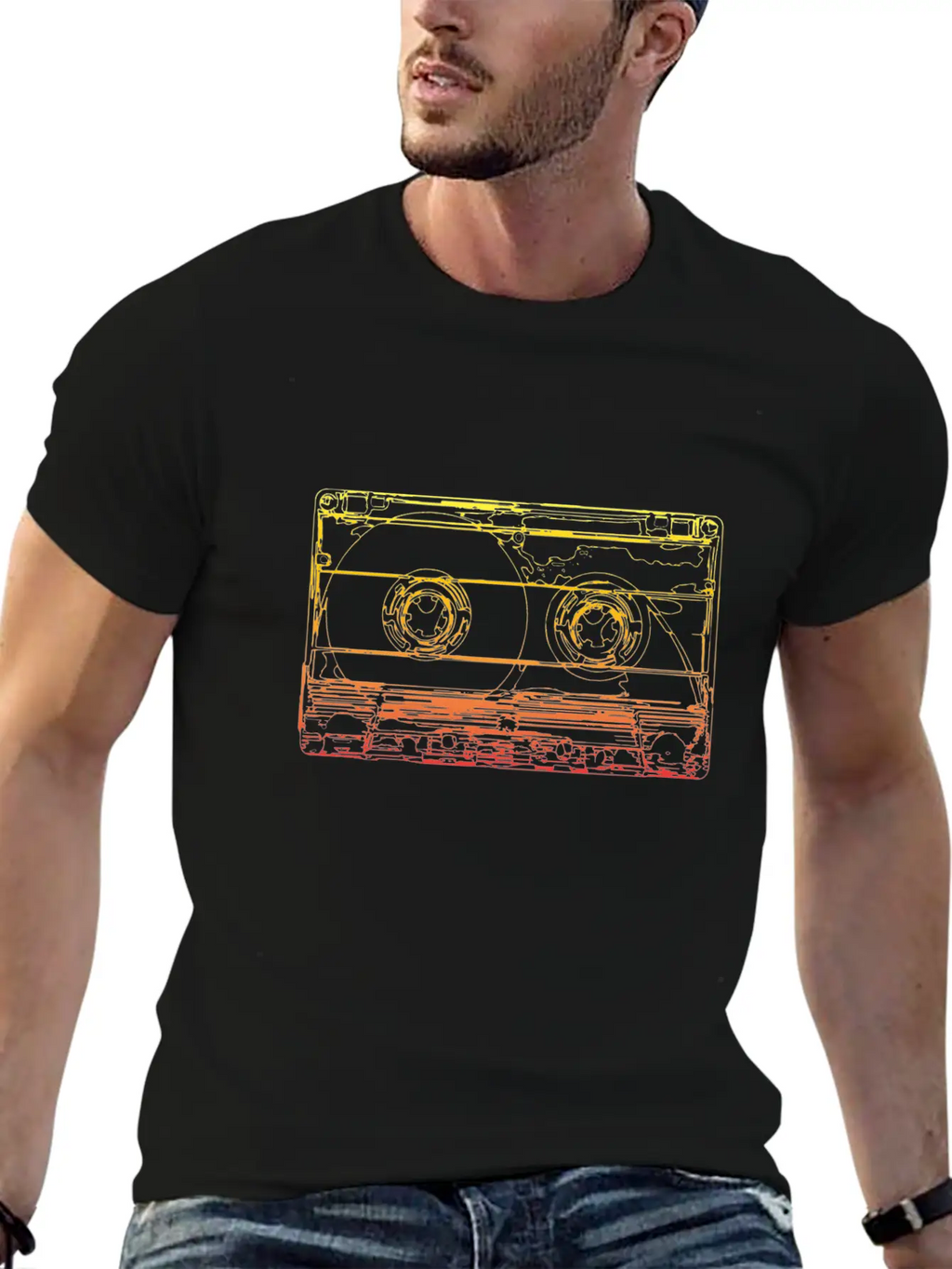 Cassette Tape Timeless Short Sleeve Tee – Comfy And Minimalist Design