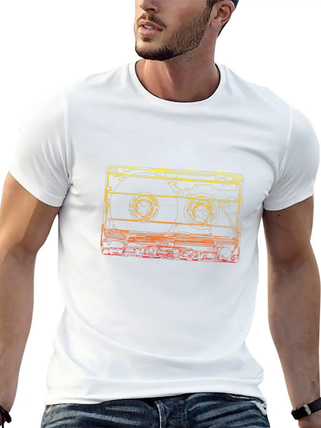 Cassette Tape Timeless Short Sleeve Tee – Comfy And Minimalist Design