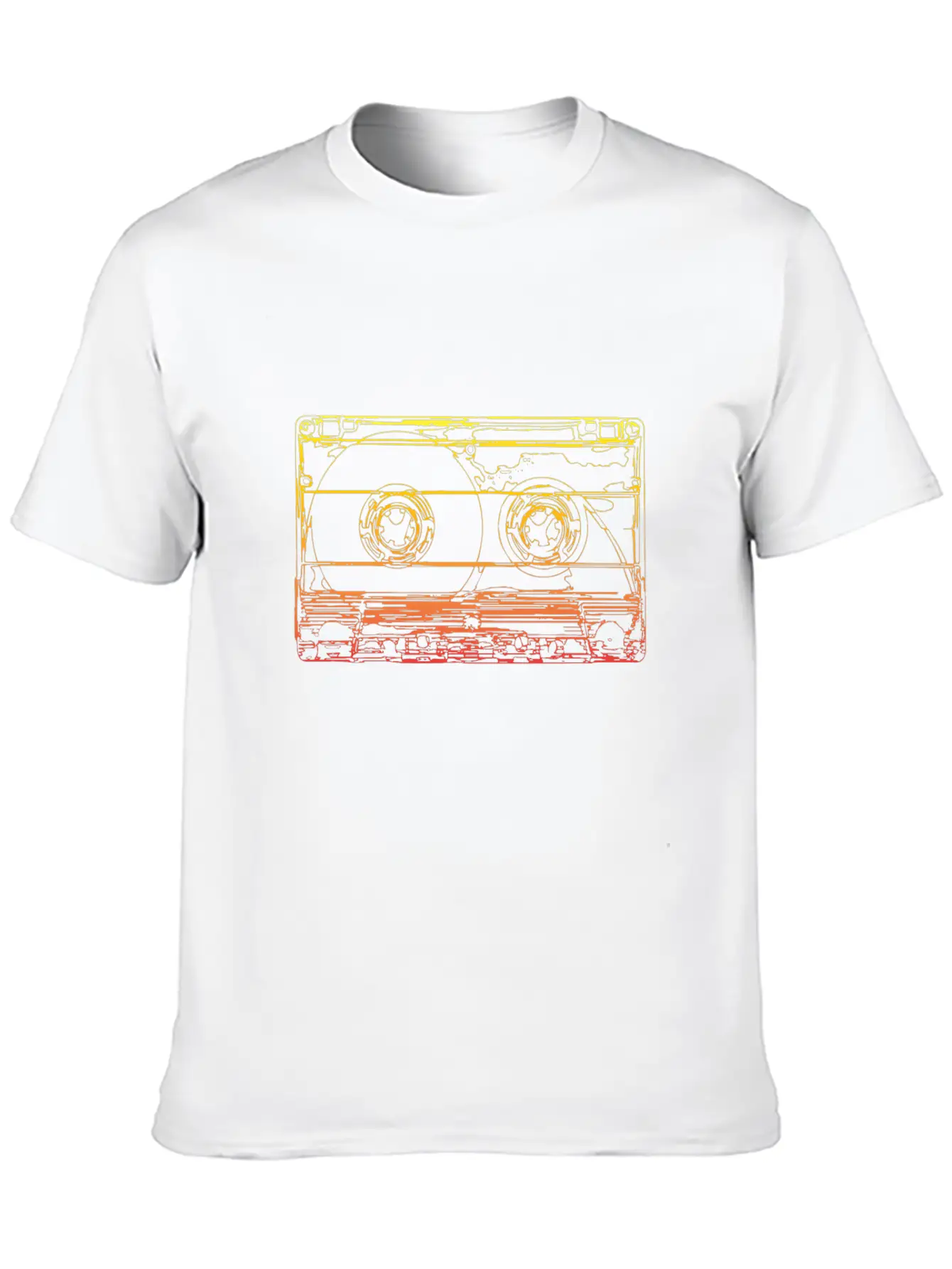 Cassette Tape Timeless Short Sleeve Tee – Comfy And Minimalist Design