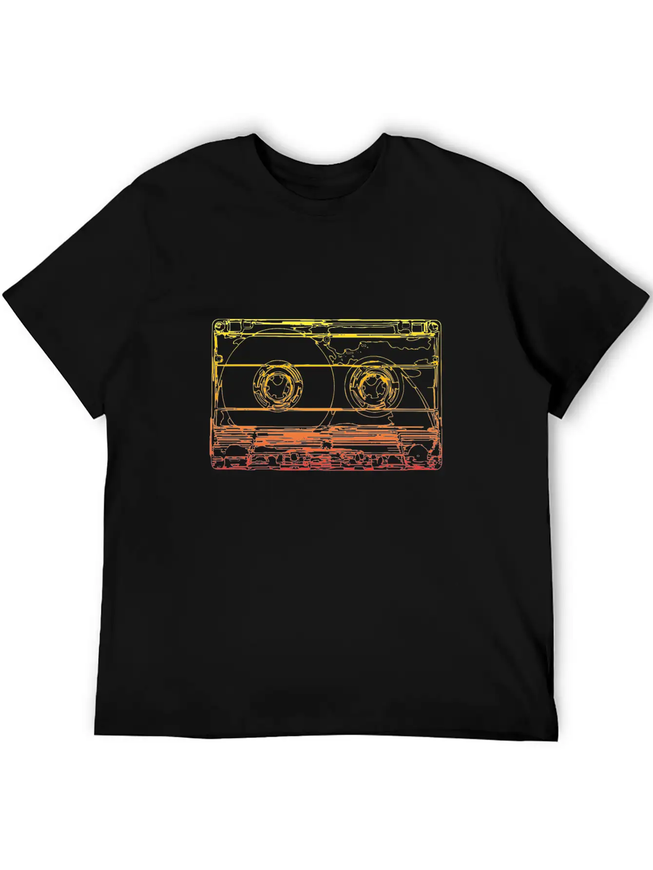 Cassette Tape Timeless Short Sleeve Tee – Comfy And Minimalist Design