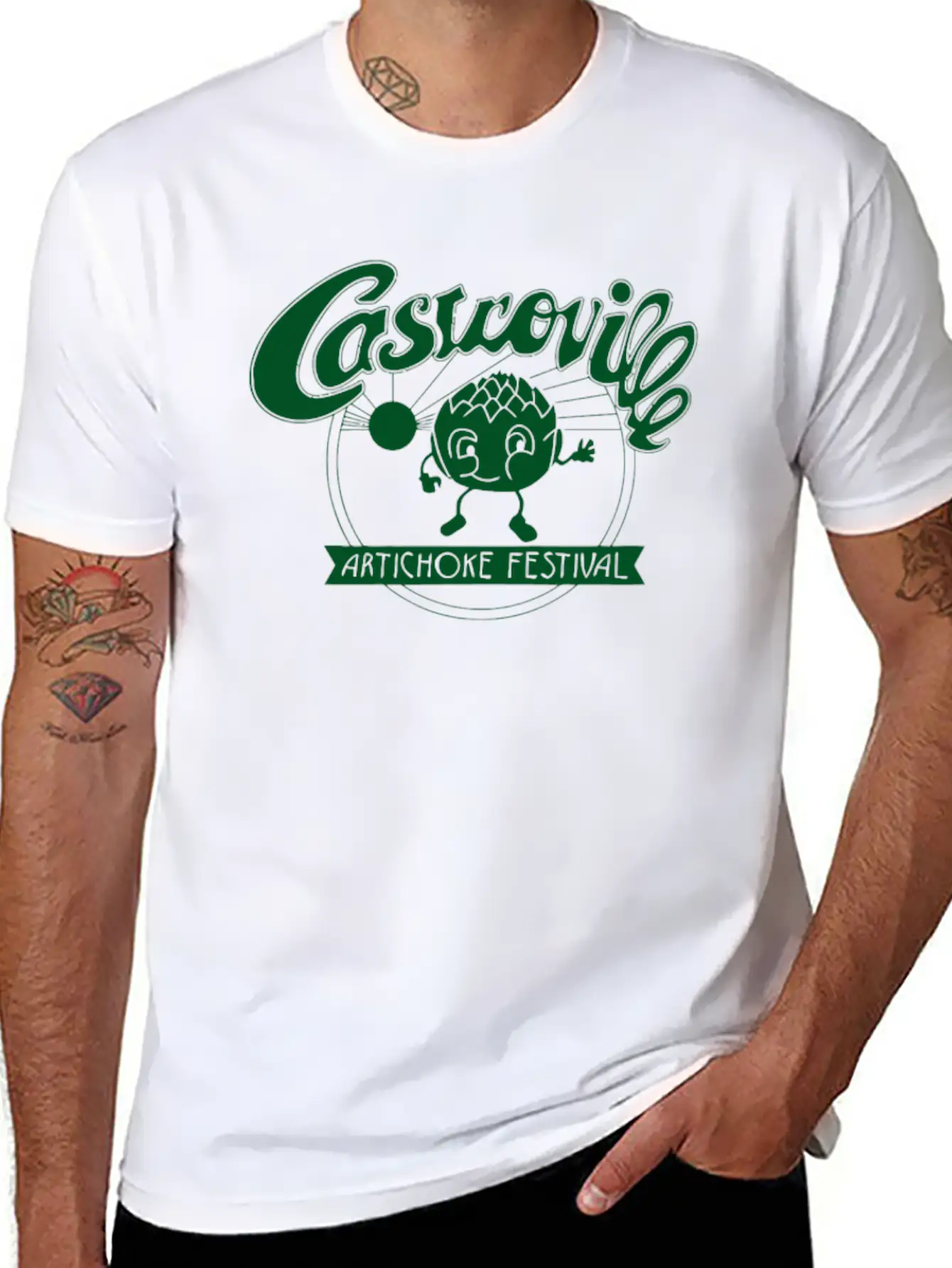Castroville Artichoke Festival Relaxed Everyday Tee – Lightweight And Durable Cotton