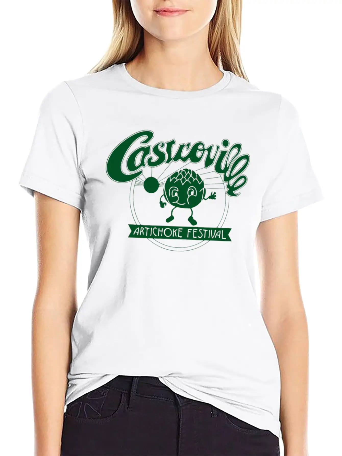 Castroville Artichoke Festival Relaxed Everyday Tee – Lightweight And Durable Cotton