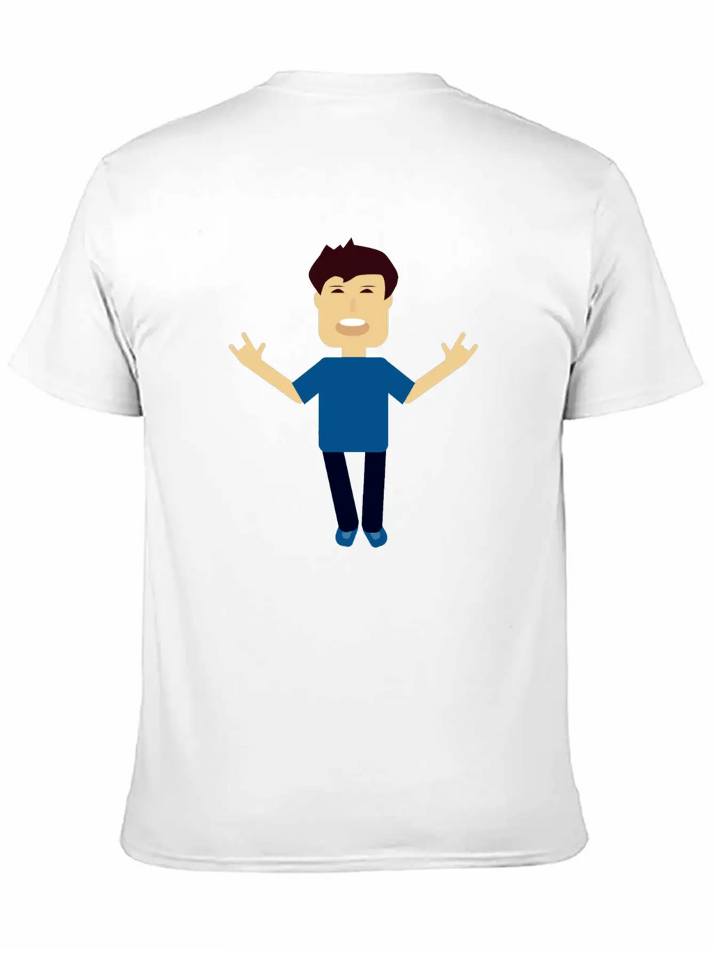 Casual Funny Character Classic Cotton Tee – Unisex Comfort For Any Season