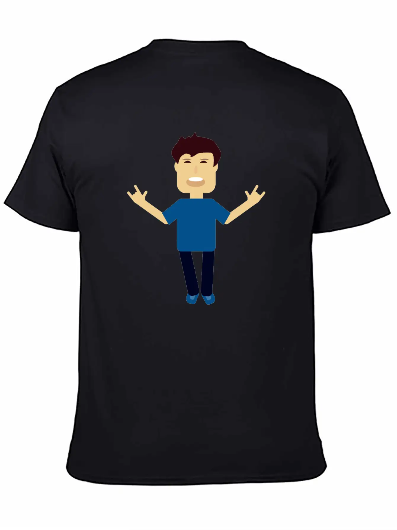 Casual Funny Character Classic Cotton Tee – Unisex Comfort For Any Season