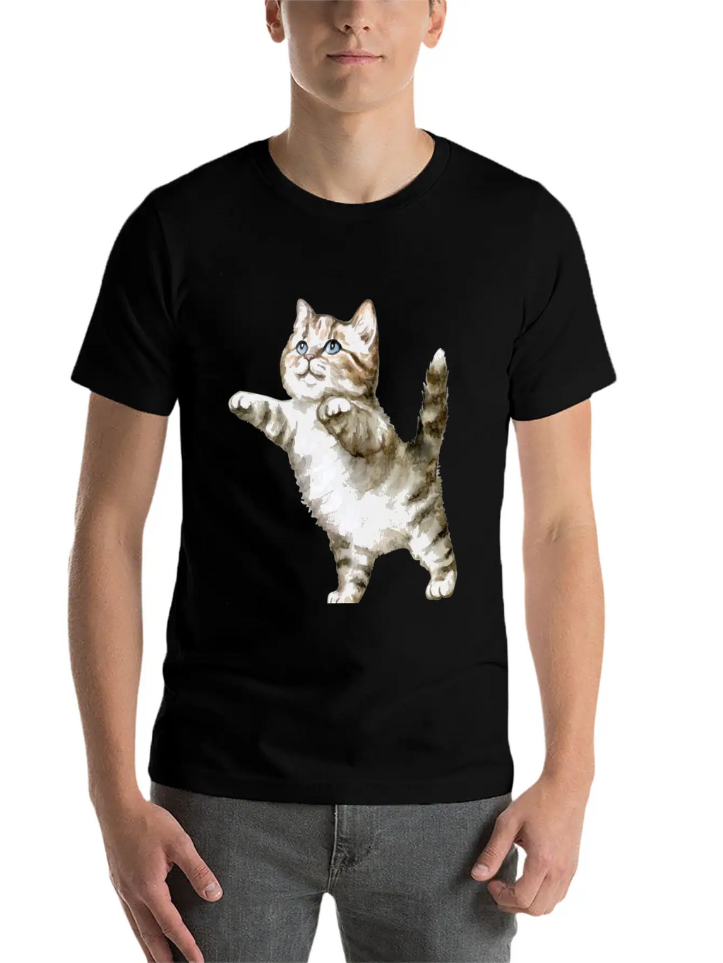 Cat - Animal Essential 9 Classic Cotton Tee – Unisex Comfort For Any Season