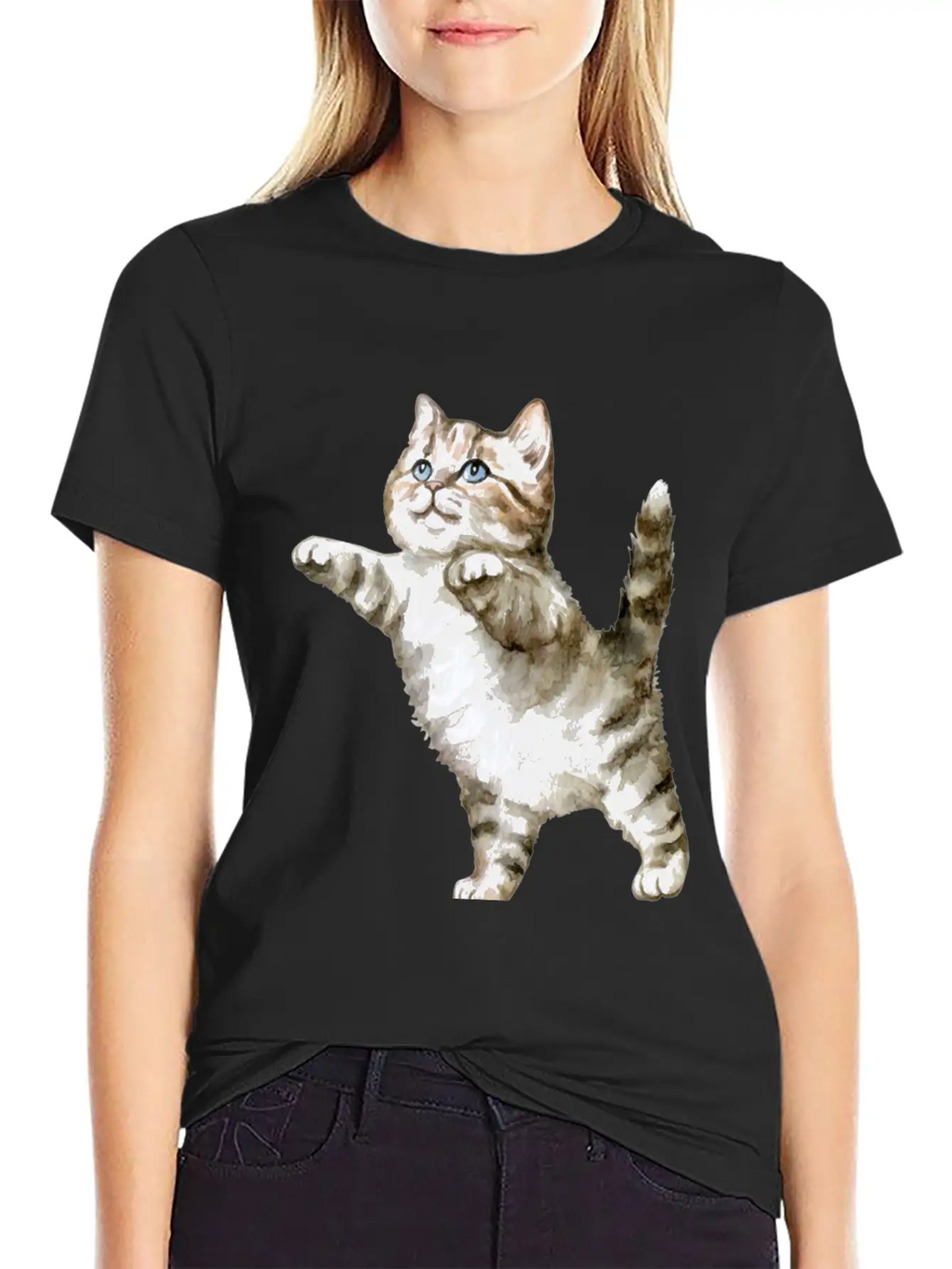 Cat - Animal Essential 9 Classic Cotton Tee – Unisex Comfort For Any Season