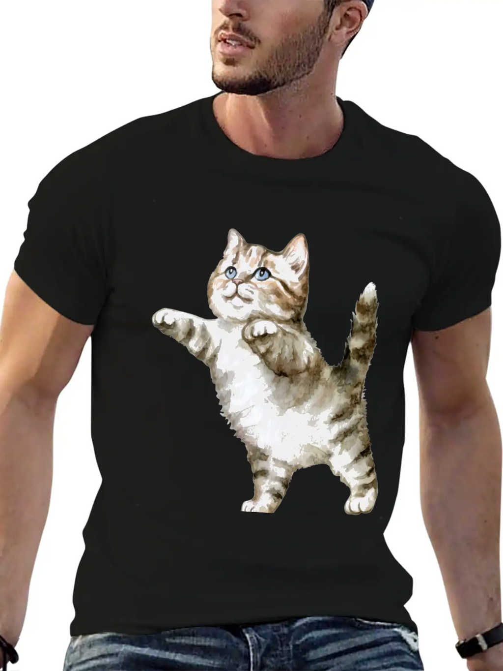 Cat - Animal Essential 9 Classic Cotton Tee – Unisex Comfort For Any Season