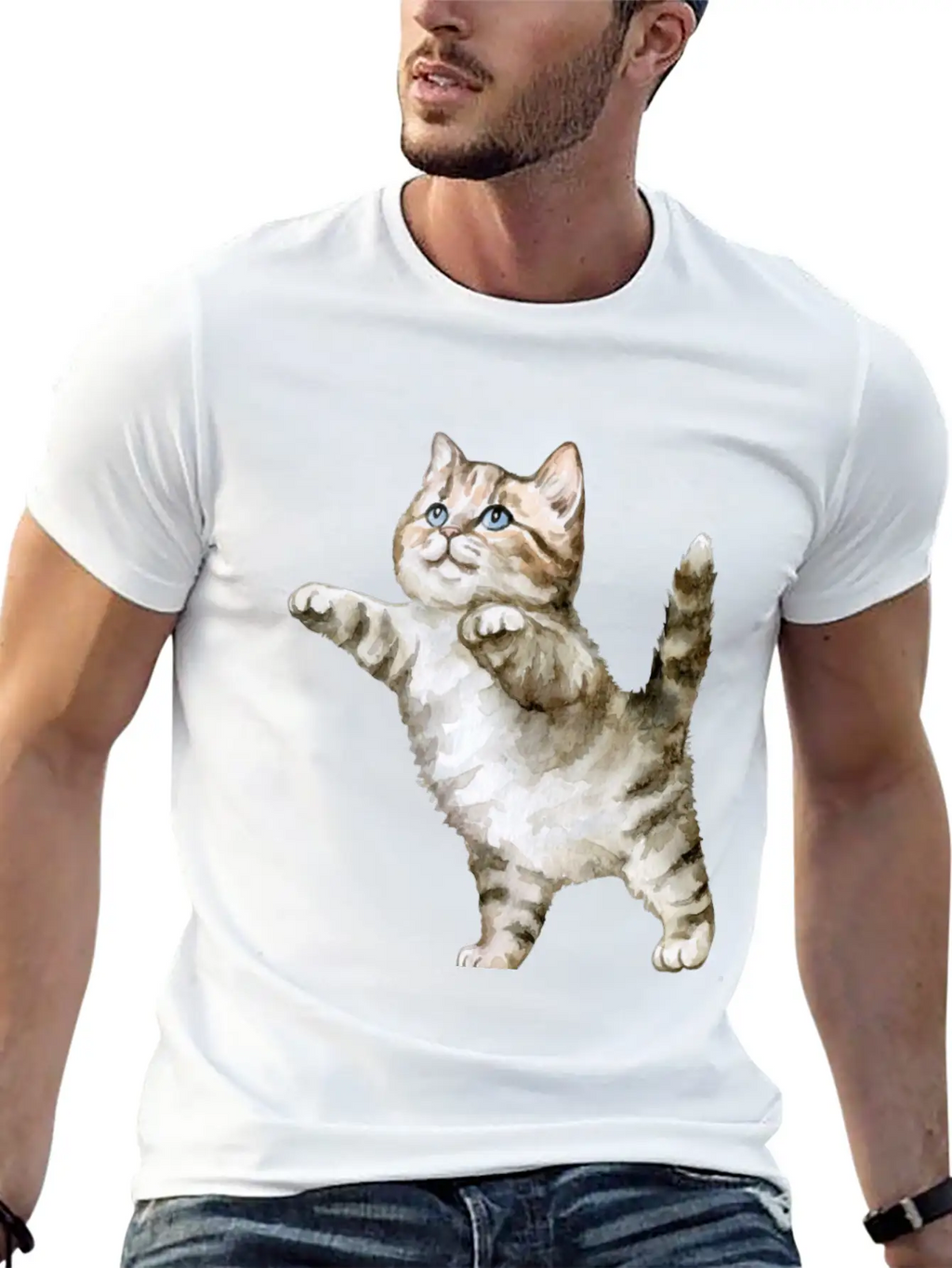 Cat - Animal Essential 9 Classic Cotton Tee – Unisex Comfort For Any Season