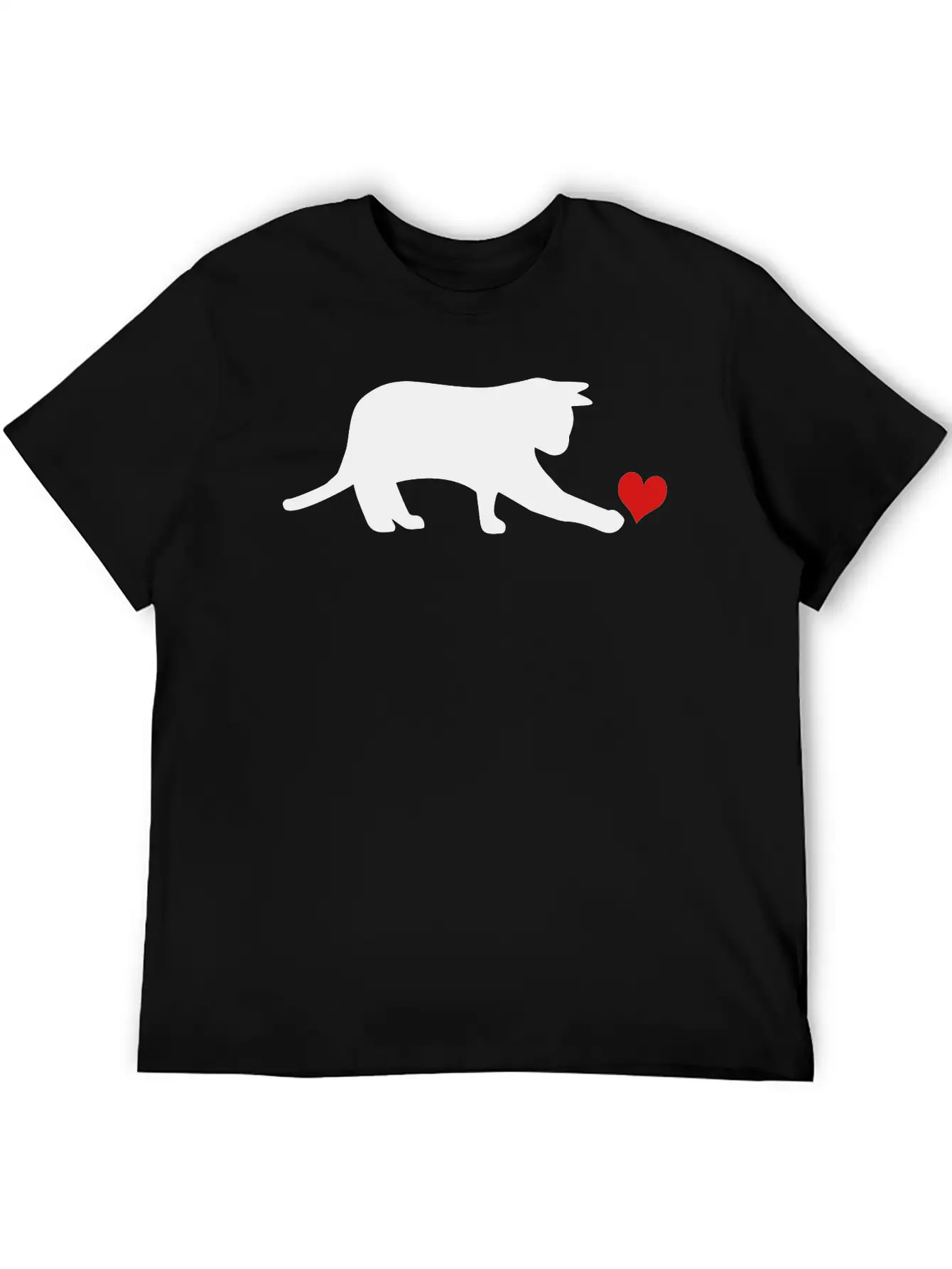 Cat Basic Graphic T-Shirt – Daily Comfort In Soft Cotton