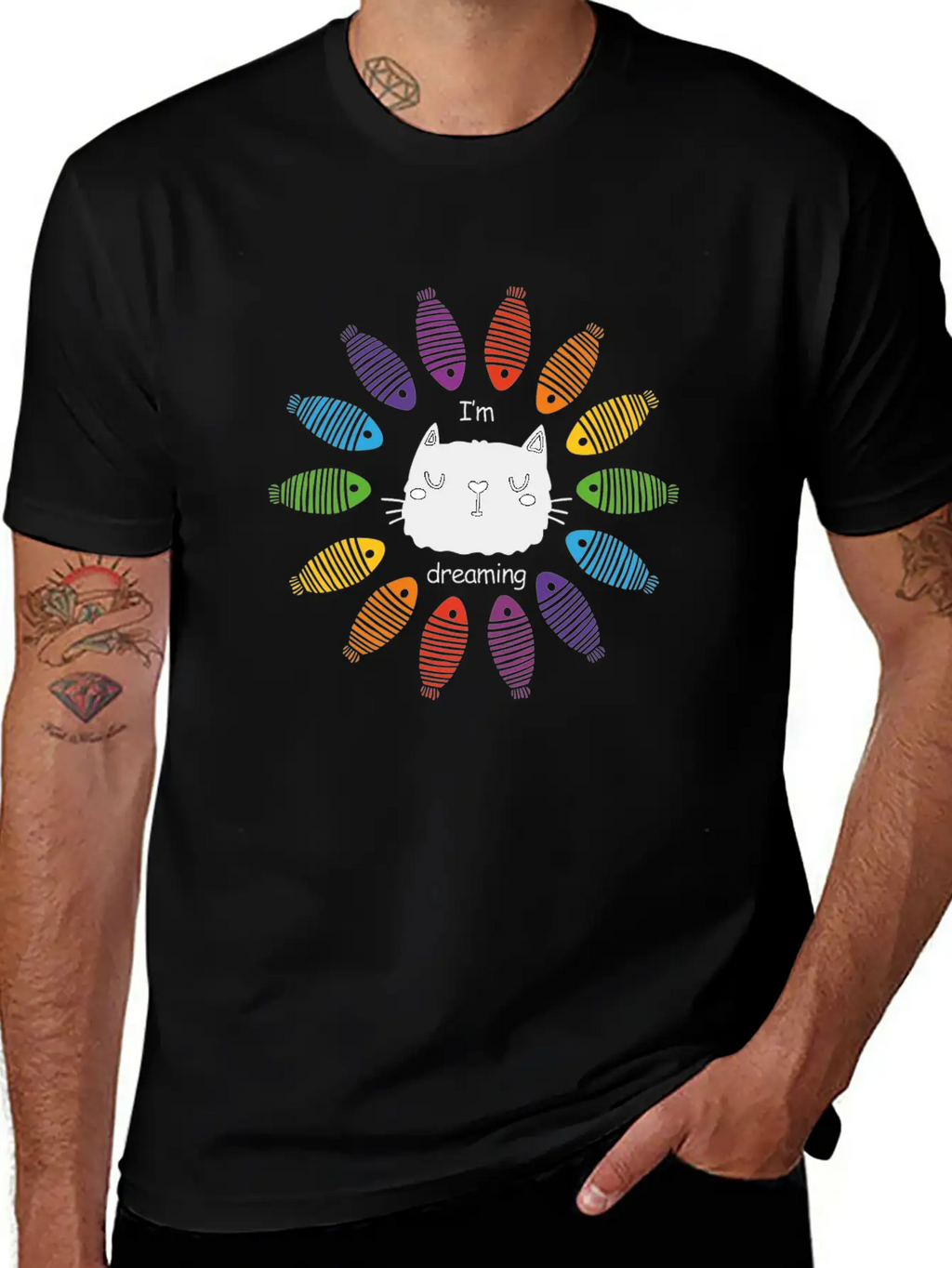 Cat Dream Classic Cotton Tee – Unisex Comfort For Any Season