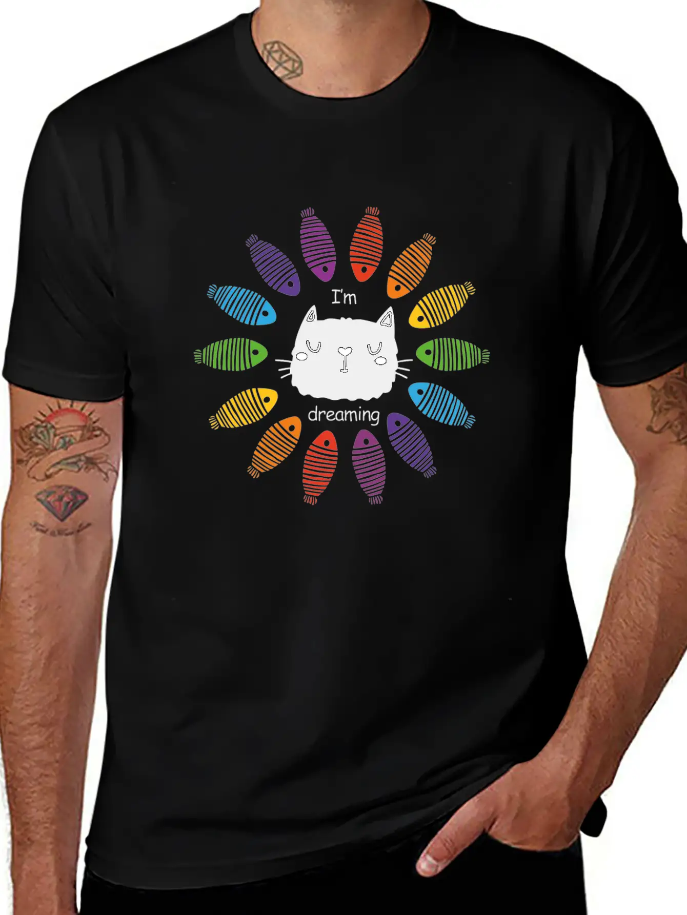 Cat Dream Classic Cotton Tee – Unisex Comfort For Any Season