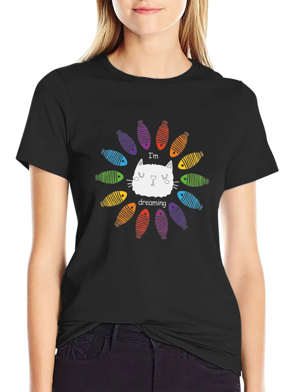 Cat Dream Classic Cotton Tee – Unisex Comfort For Any Season