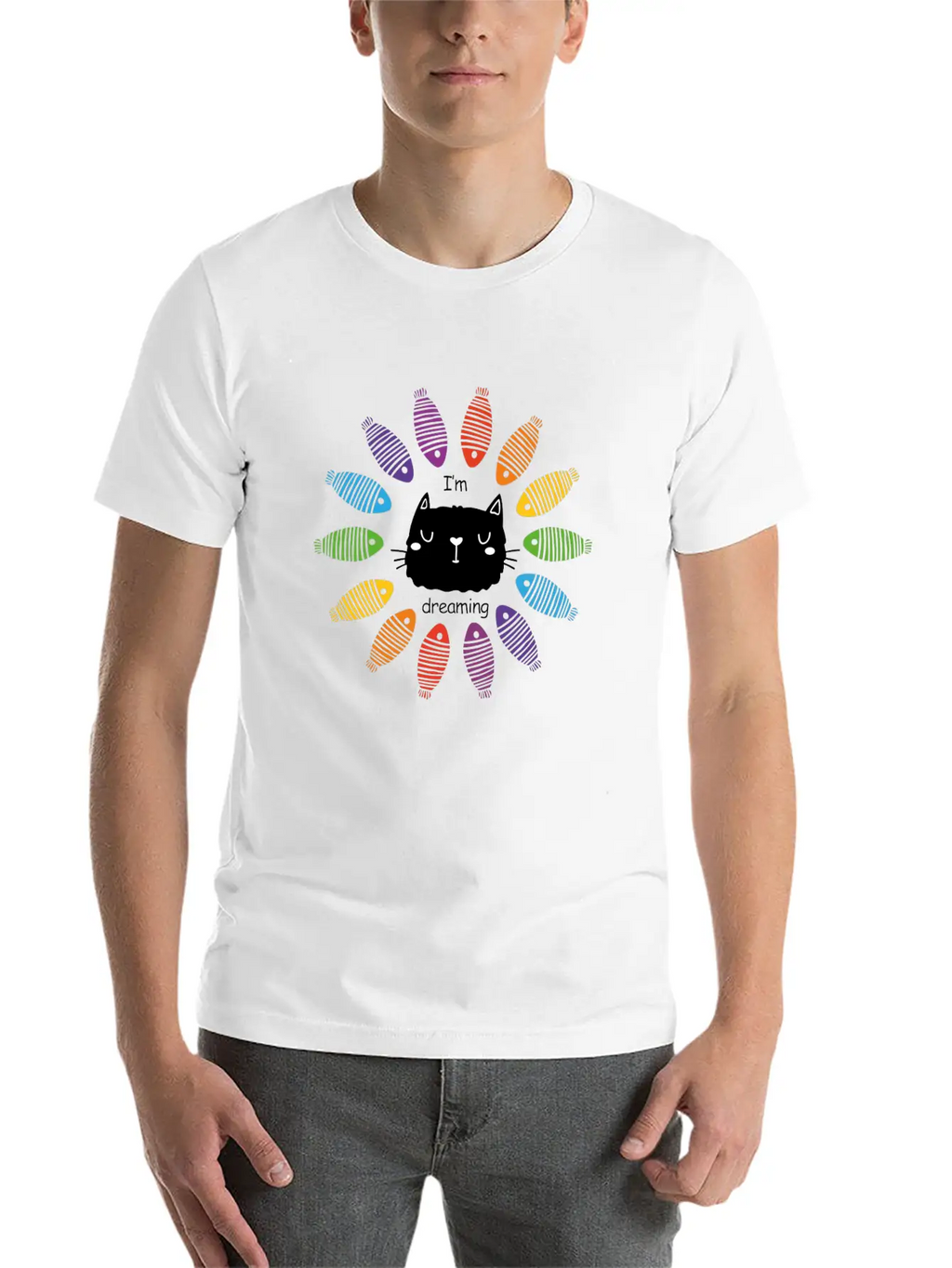 Cat Dream Classic Cotton Tee – Unisex Comfort For Any Season