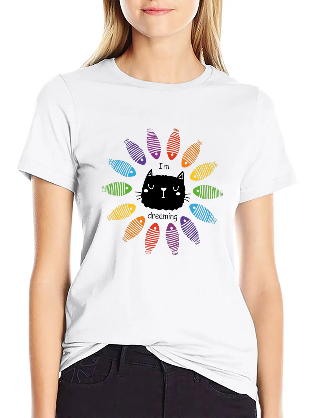 Cat Dream Classic Cotton Tee – Unisex Comfort For Any Season