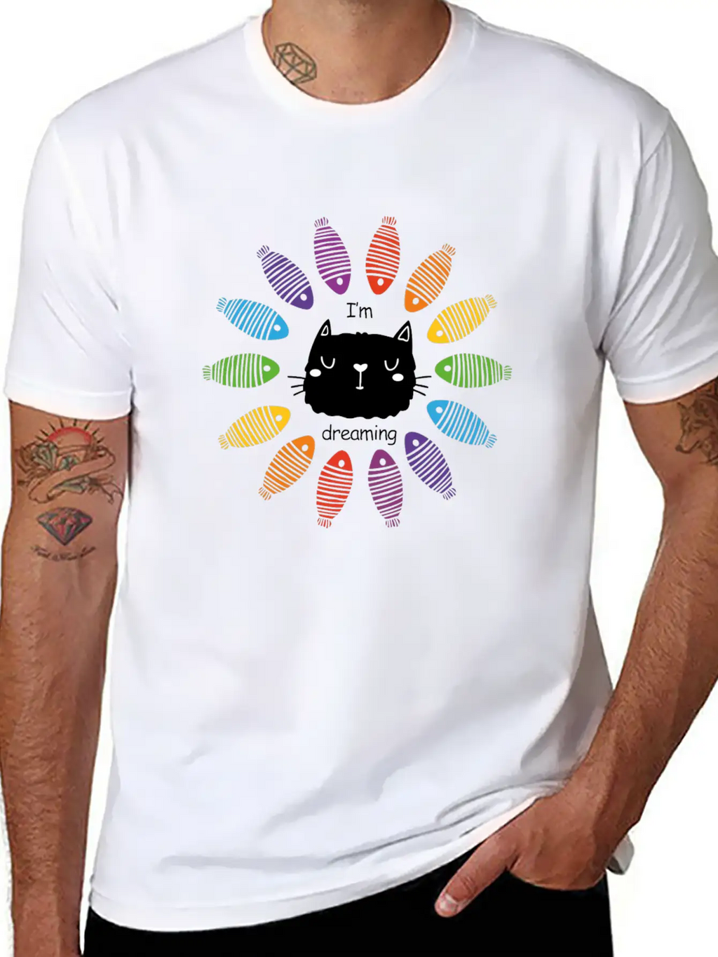 Cat Dream Classic Cotton Tee – Unisex Comfort For Any Season