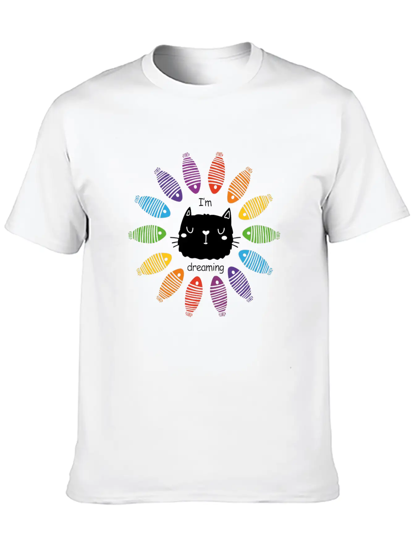 Cat Dream Classic Cotton Tee – Unisex Comfort For Any Season