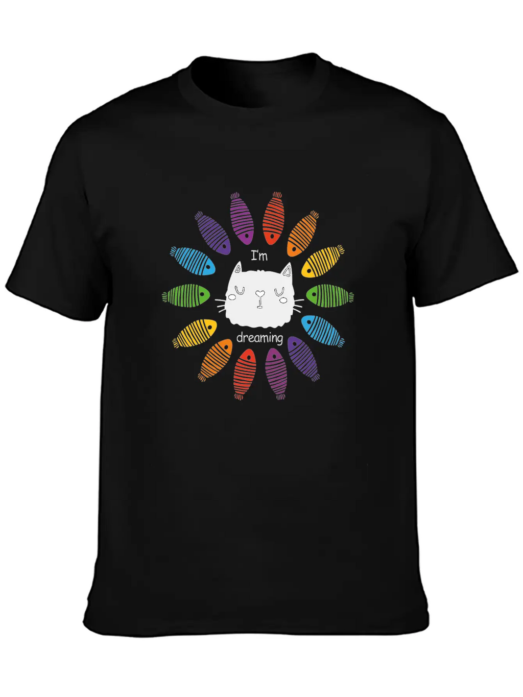 Cat Dream Classic Cotton Tee – Unisex Comfort For Any Season