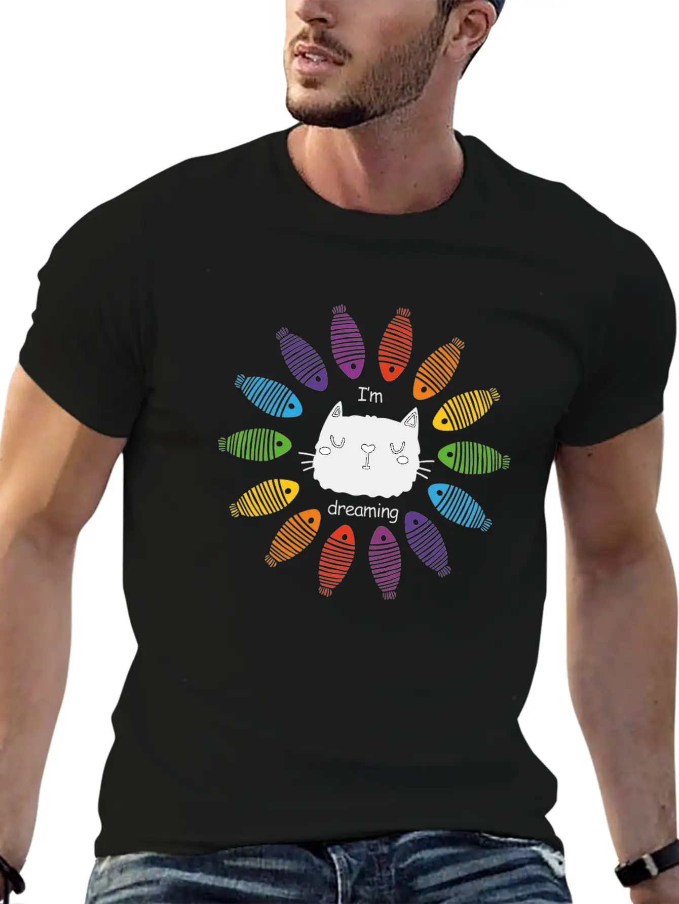 Cat Dream Classic Cotton Tee – Unisex Comfort For Any Season