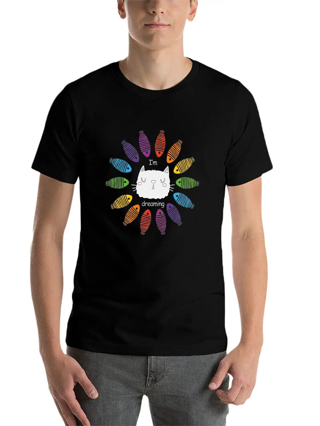 Cat Dream Classic Cotton Tee – Unisex Comfort For Any Season