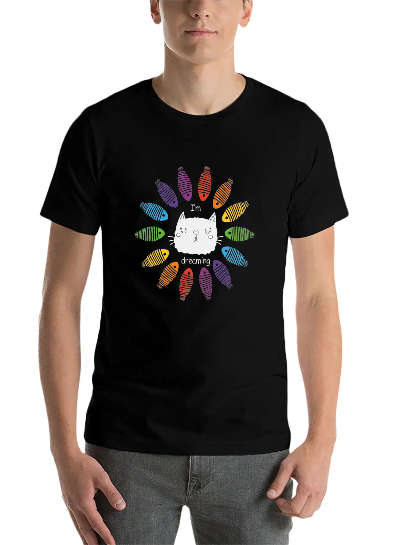 Cat Dream Classic Cotton Tee – Unisex Comfort For Any Season