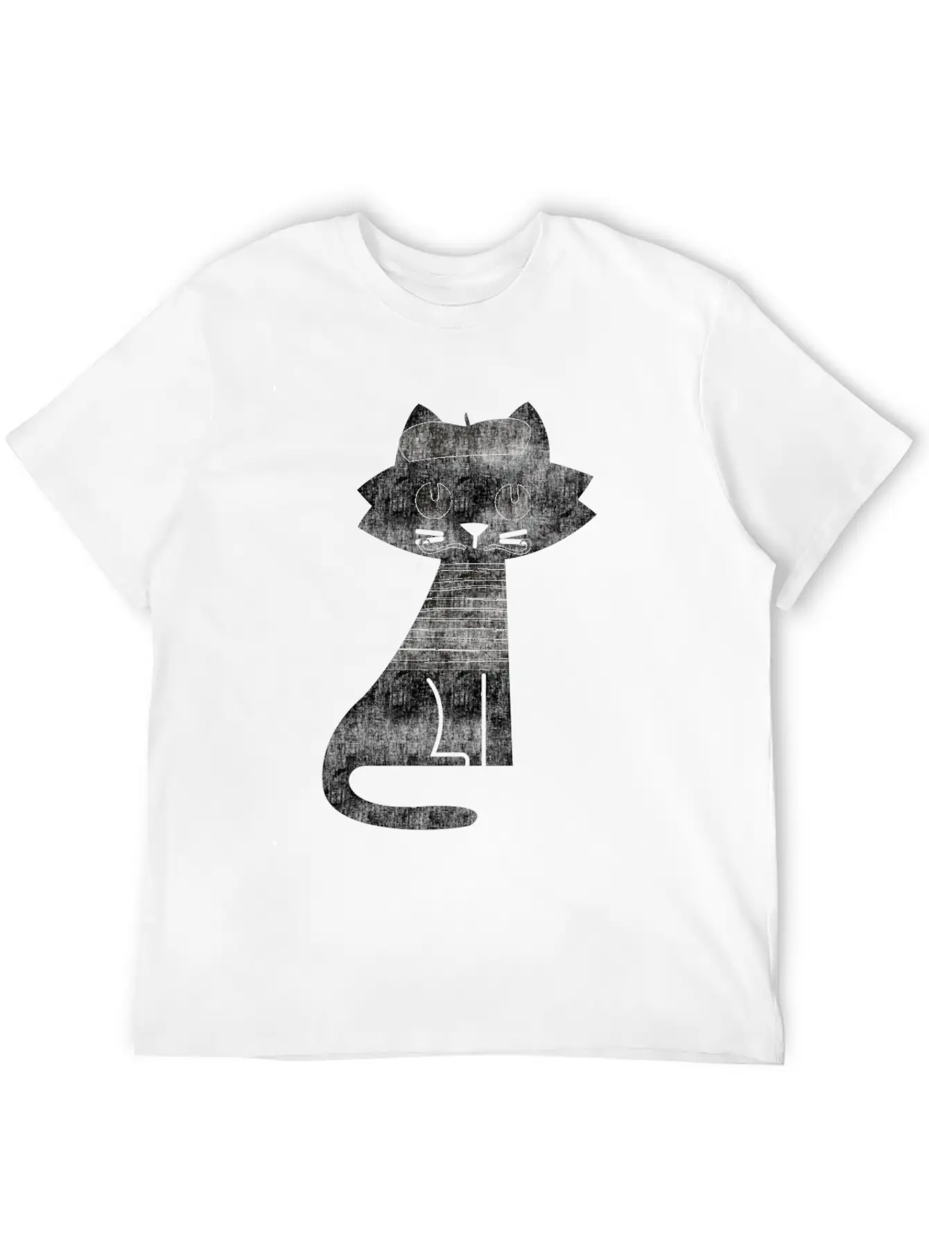 Cat From Paris Breathable Graphic T-Shirt – Perfect For Casual Days