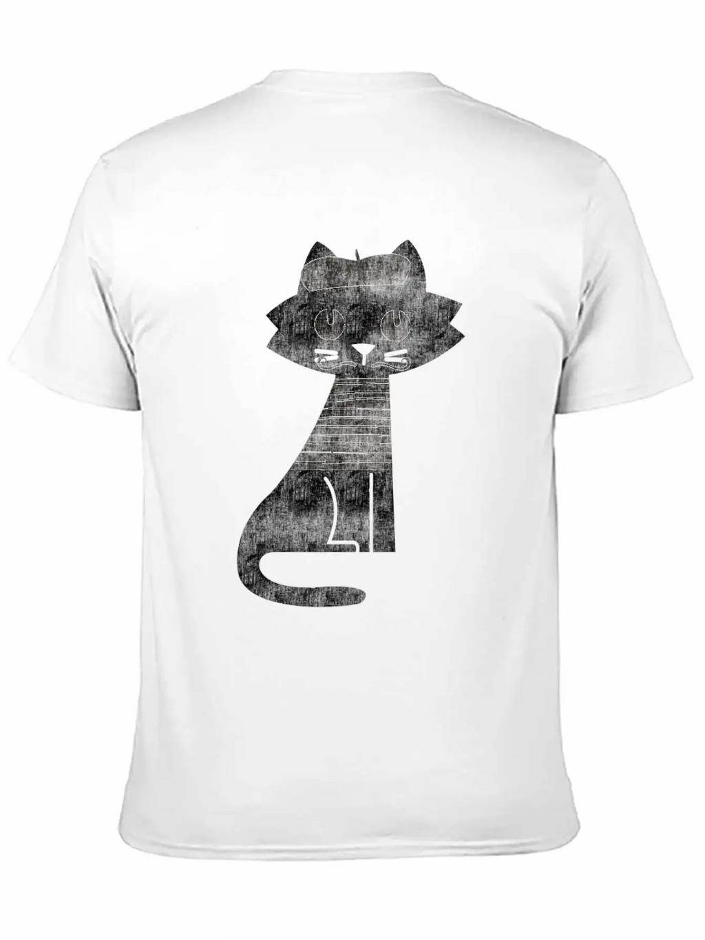 Cat From Paris Breathable Graphic T-Shirt – Perfect For Casual Days