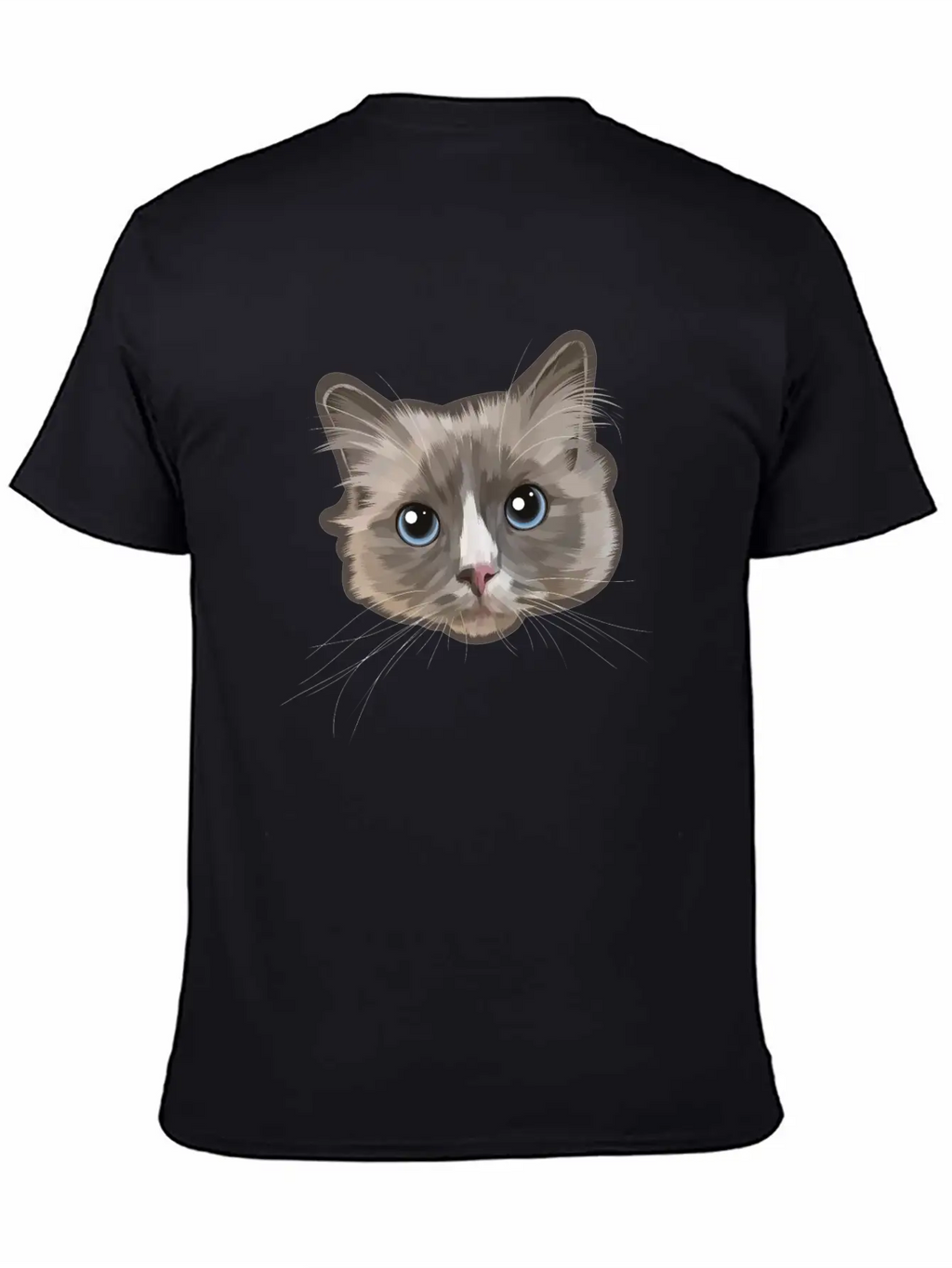 Cat Grey Relaxed Everyday Tee – Lightweight And Durable Cotton