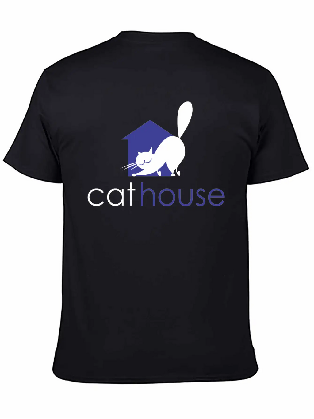 Cat House Relaxed Everyday Tee – Lightweight And Durable Cotton