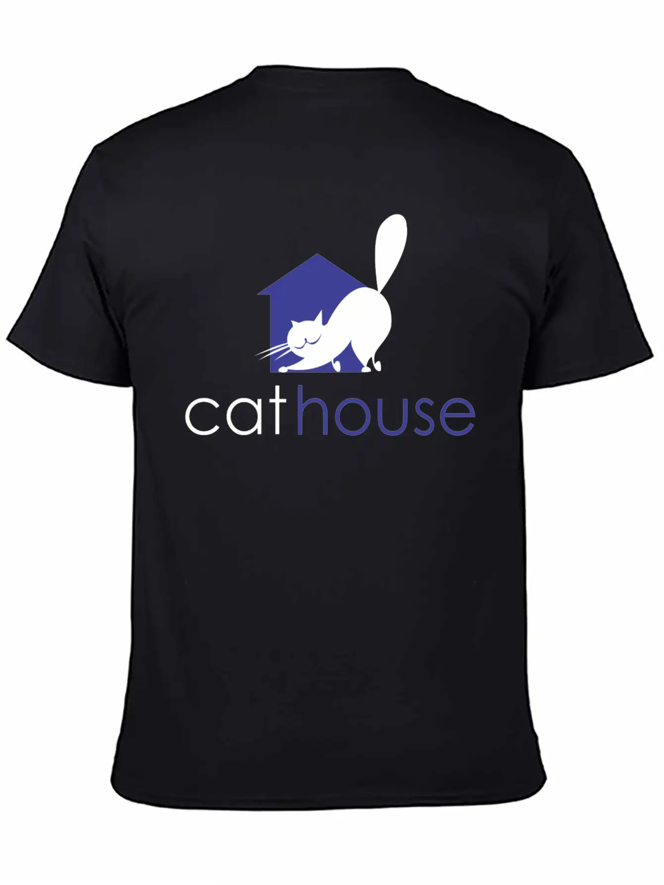 Cat House Relaxed Everyday Tee – Lightweight And Durable Cotton