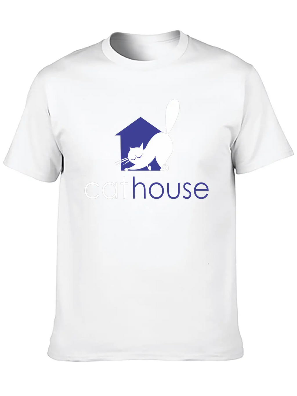 Cat House Relaxed Everyday Tee – Lightweight And Durable Cotton
