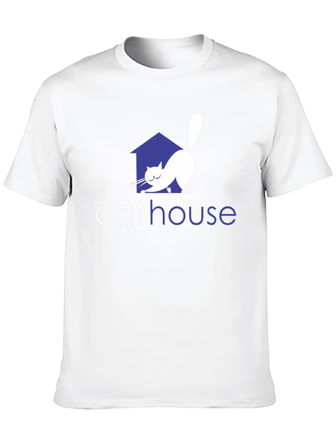 Cat House Relaxed Everyday Tee – Lightweight And Durable Cotton