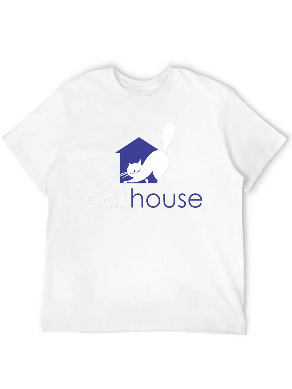 Cat House Relaxed Everyday Tee – Lightweight And Durable Cotton