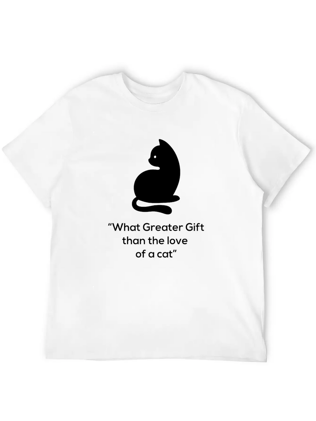 CAT LOVER OWNER FUNNY BIRTHDAY PRESENT SURPRISE Timeless Short Sleeve Tee – Comfy And Minimalist Design
