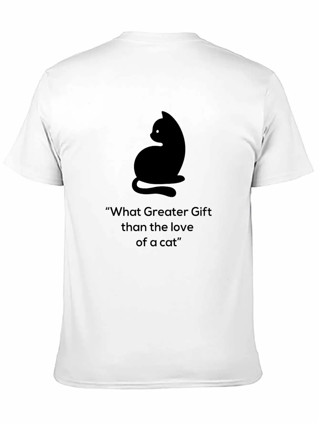 CAT LOVER OWNER FUNNY BIRTHDAY PRESENT SURPRISE Timeless Short Sleeve Tee – Comfy And Minimalist Design