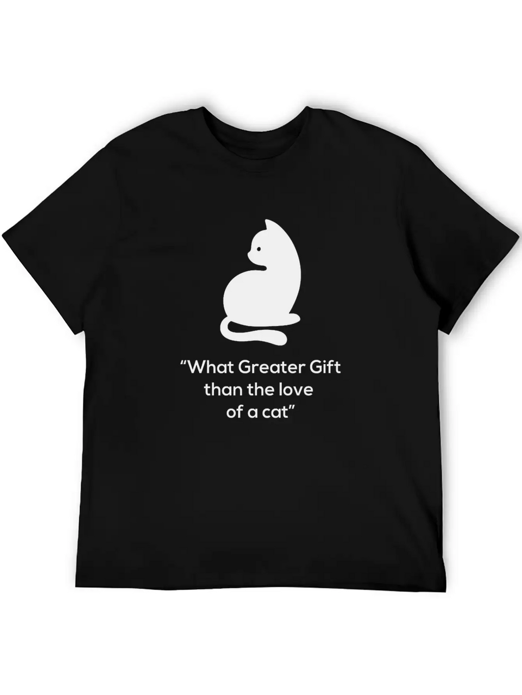 CAT LOVER OWNER FUNNY BIRTHDAY PRESENT SURPRISE Timeless Short Sleeve Tee – Comfy And Minimalist Design