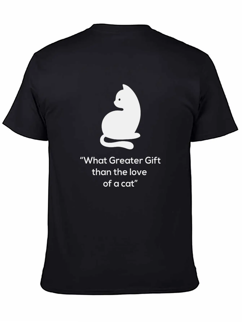 CAT LOVER OWNER FUNNY BIRTHDAY PRESENT SURPRISE Timeless Short Sleeve Tee – Comfy And Minimalist Design