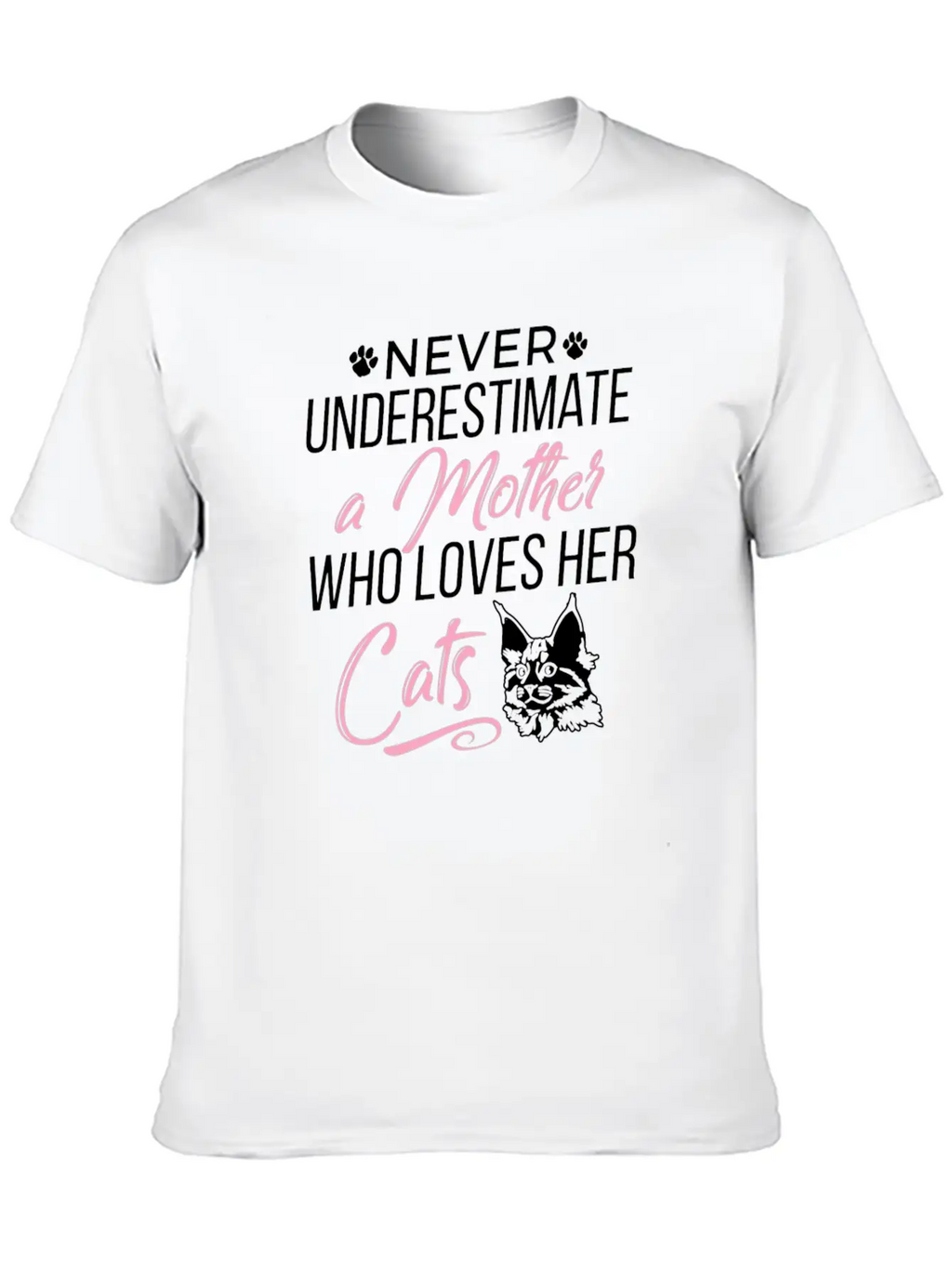 Cat Mom Basic Graphic T-Shirt – Daily Comfort In Soft Cotton