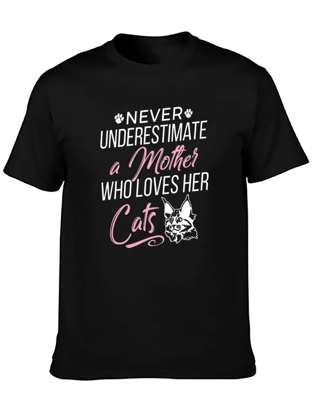 Cat Mom Basic Graphic T-Shirt – Daily Comfort In Soft Cotton