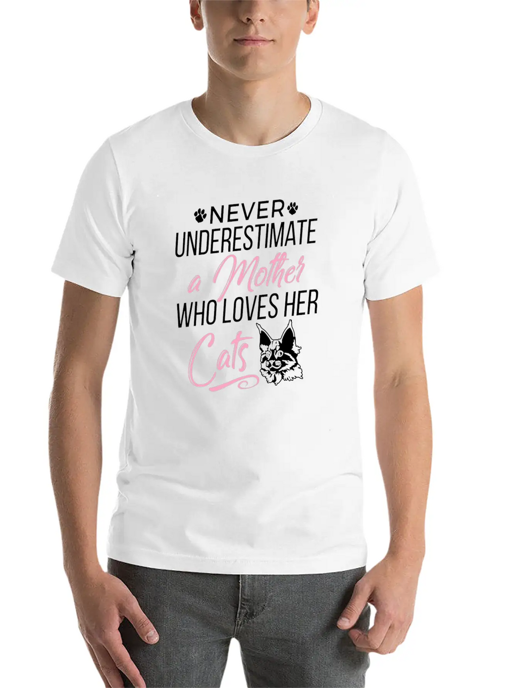 Cat Mom Basic Graphic T-Shirt – Daily Comfort In Soft Cotton