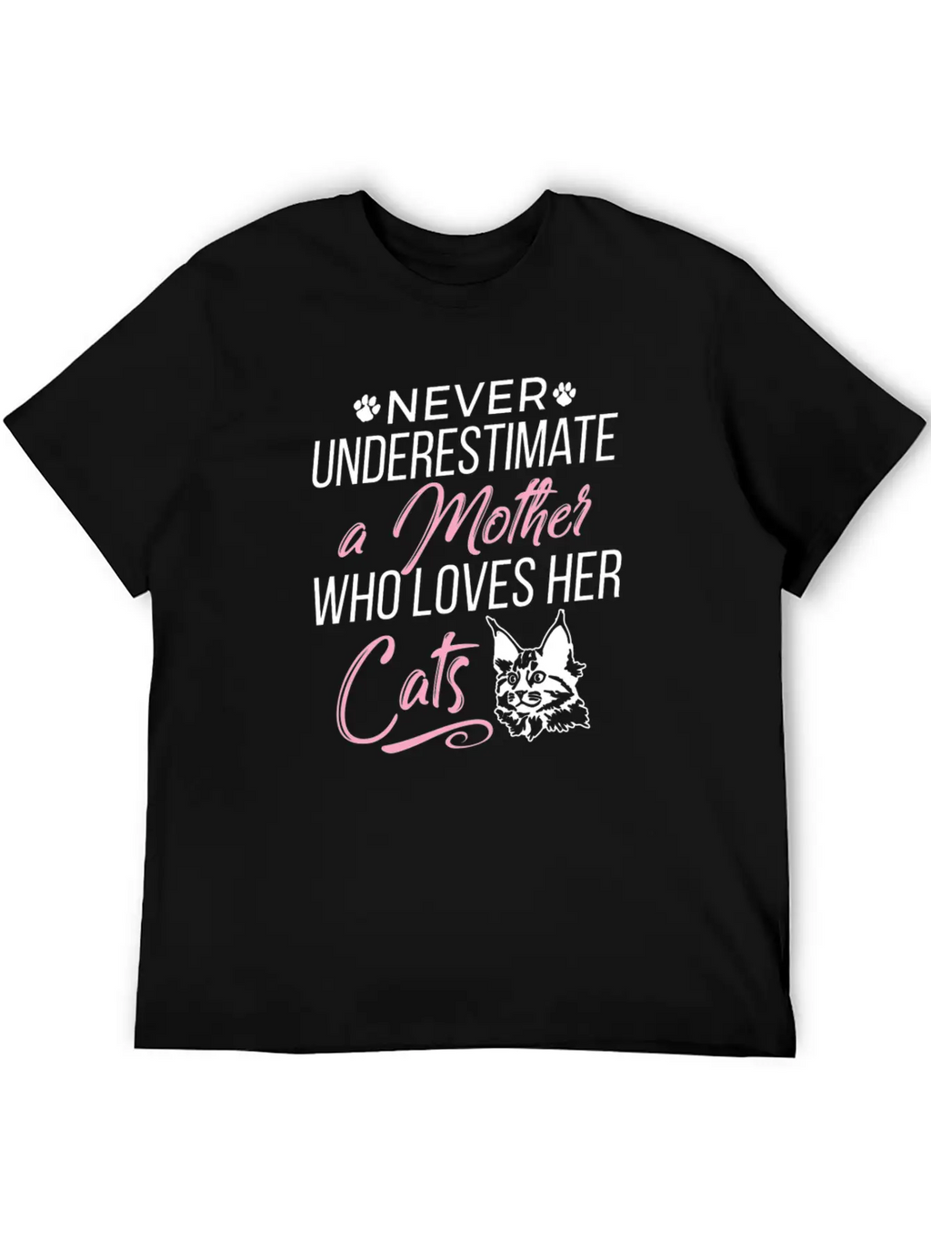 Cat Mom Basic Graphic T-Shirt – Daily Comfort In Soft Cotton