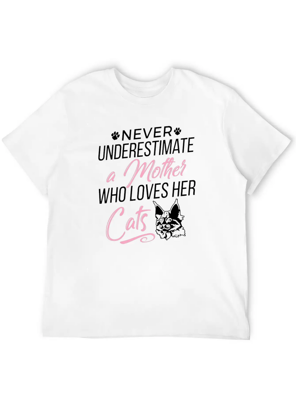 Cat Mom Basic Graphic T-Shirt – Daily Comfort In Soft Cotton