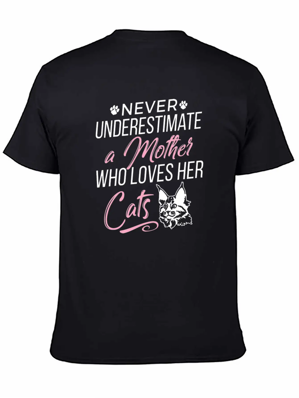 Cat Mom Basic Graphic T-Shirt – Daily Comfort In Soft Cotton