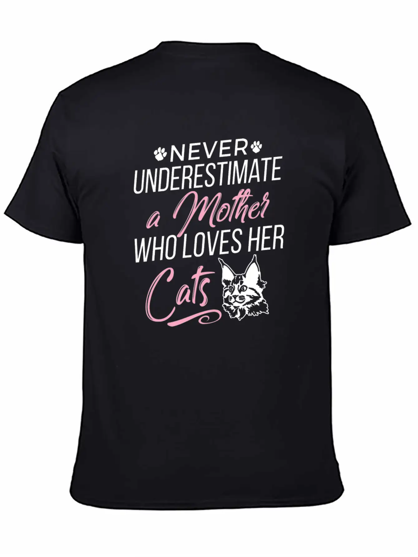 Cat Mom Basic Graphic T-Shirt – Daily Comfort In Soft Cotton